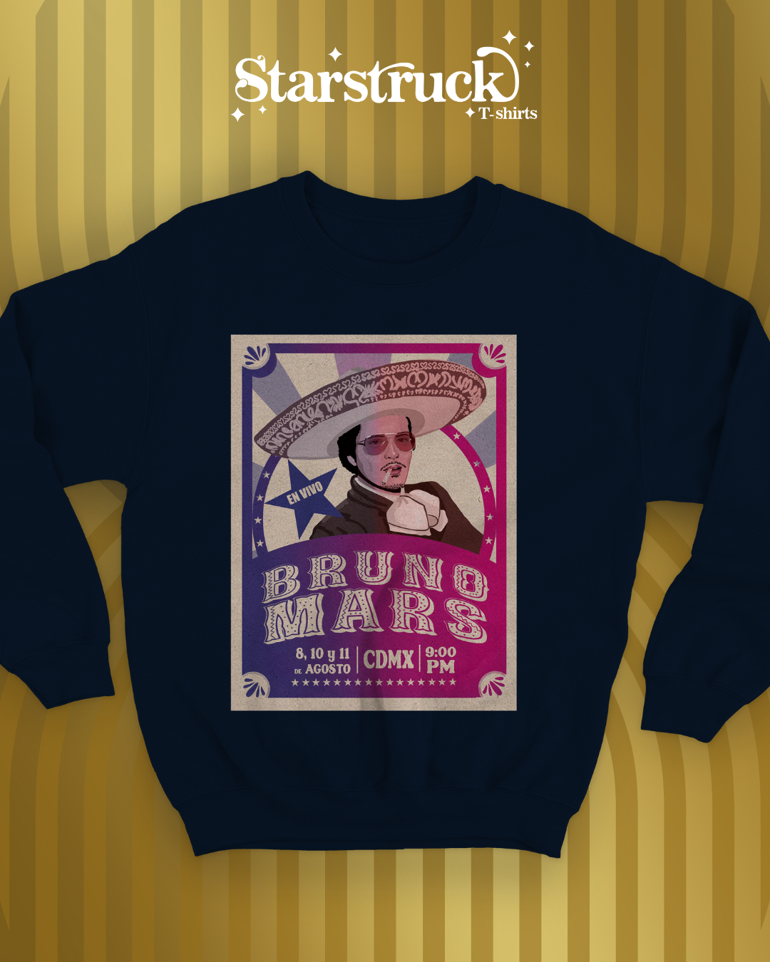 Sudadera Bruno Mars Mexa