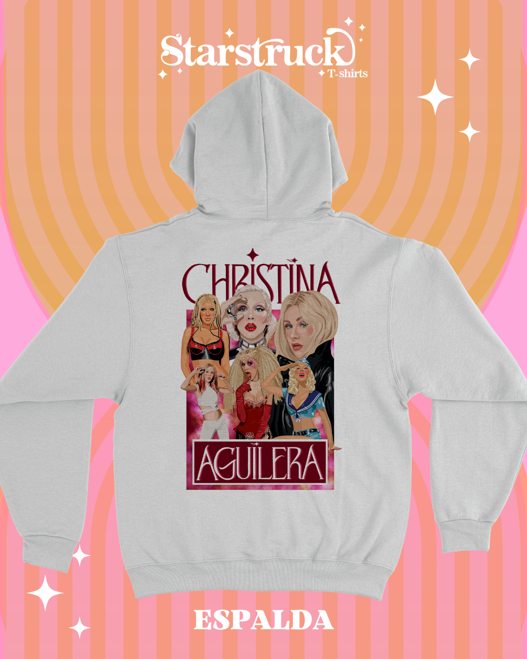 Sudadera capucha Christina Aguilera