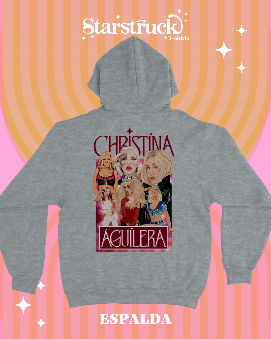 Sudadera capucha Christina Aguilera