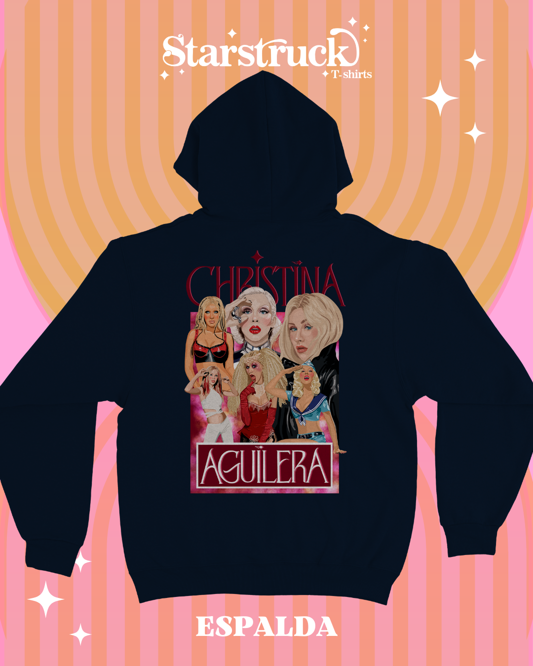 Sudadera capucha Christina Aguilera