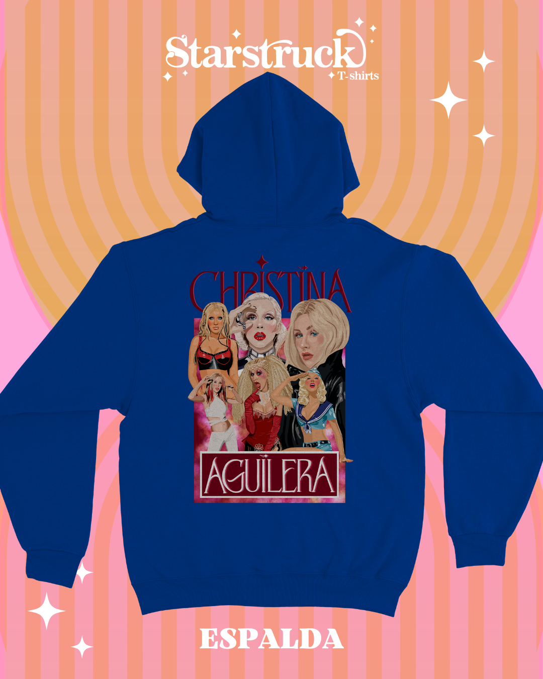 Sudadera capucha Christina Aguilera