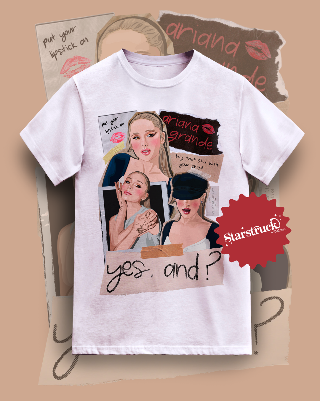 Playera Ariana Grande - Yes, and?