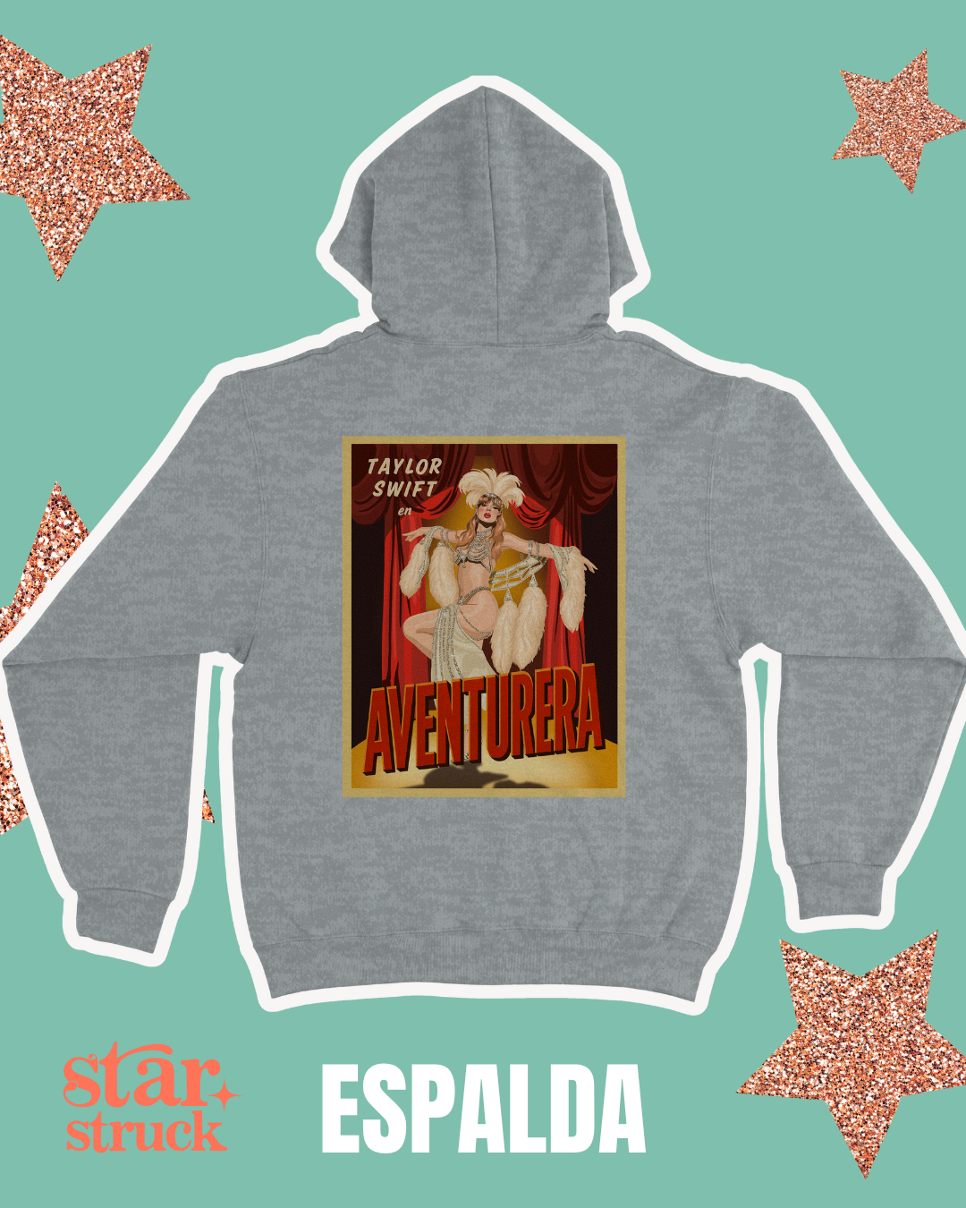 Sudadera con capucha Tl0as Aventurera T4ylor Sw1ft