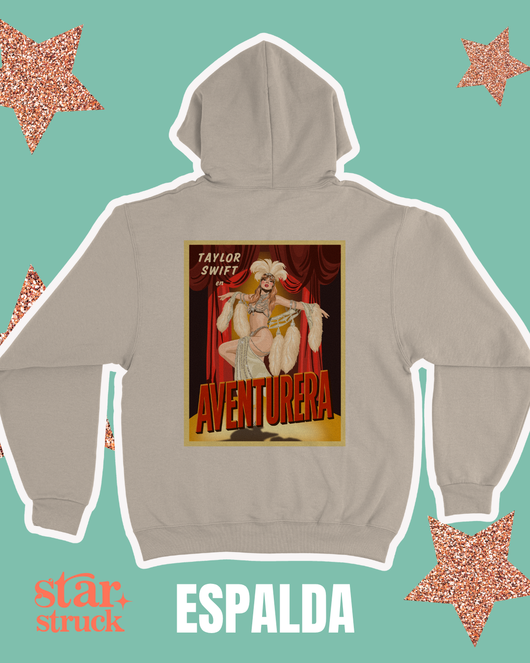Sudadera con capucha Tl0as Aventurera T4ylor Sw1ft