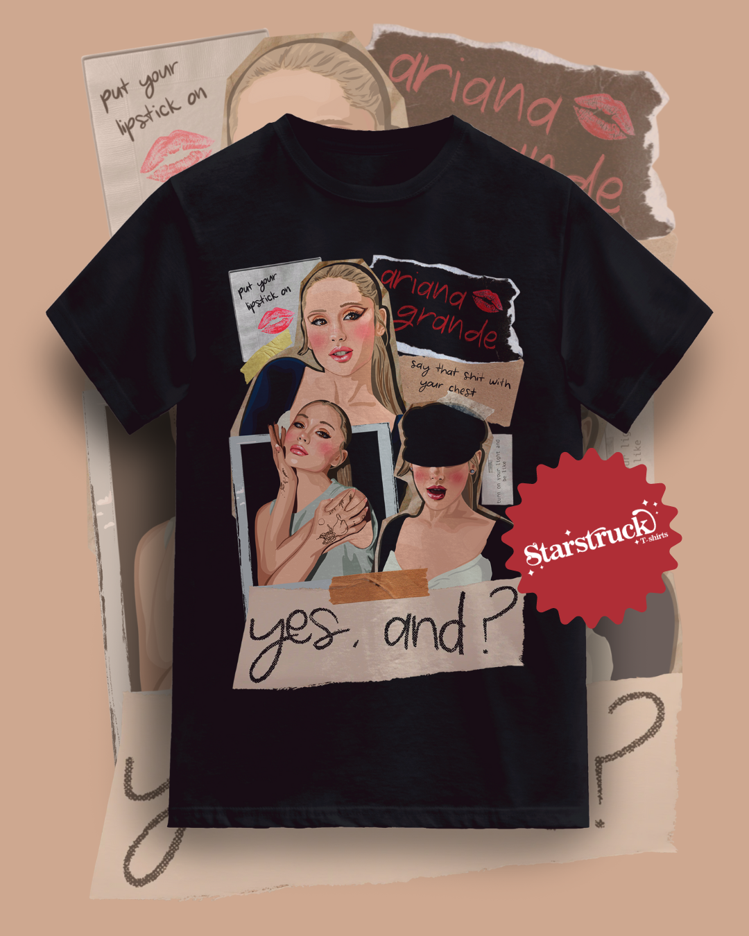 Playera Ariana Grande - Yes, and?