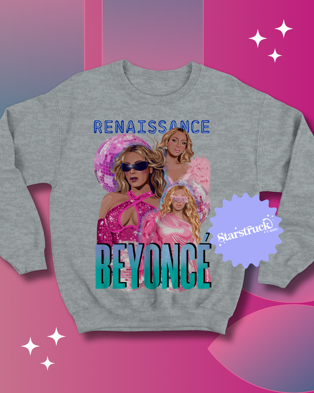 Sudadera Pink Renaissance