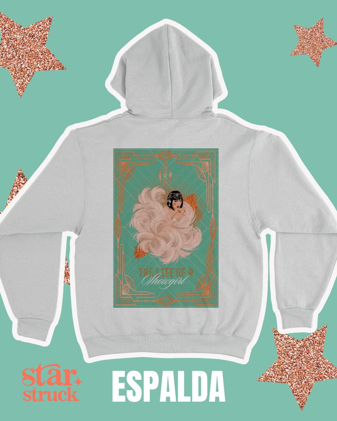 Sudadera con capucha Tl0as Art Deco T4ylor Swift