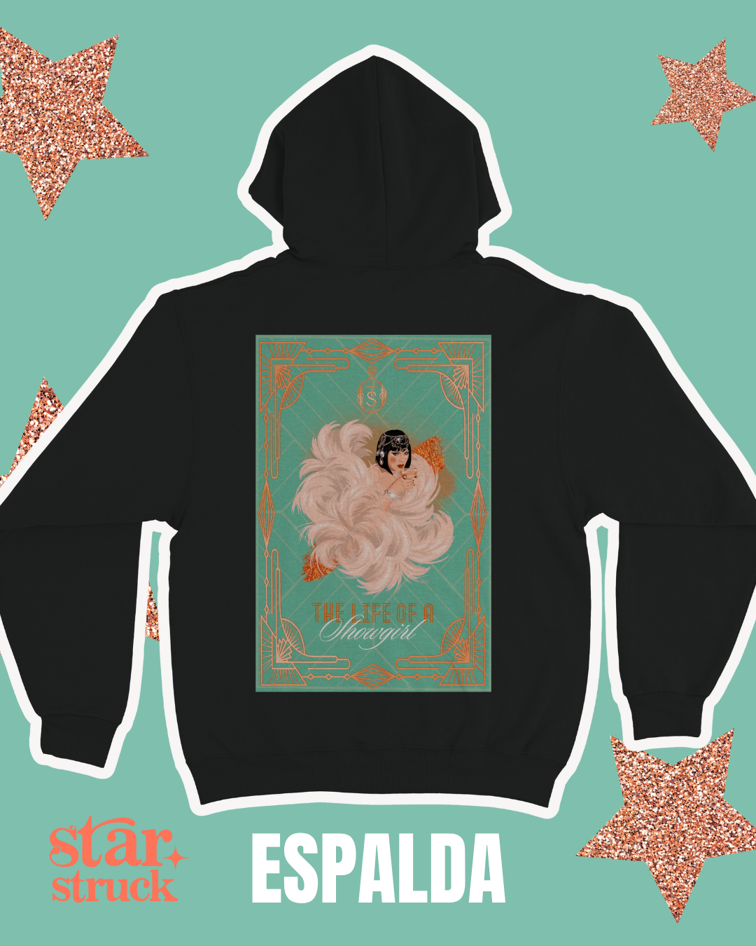 Sudadera con capucha Tl0as Art Deco T4ylor Swift