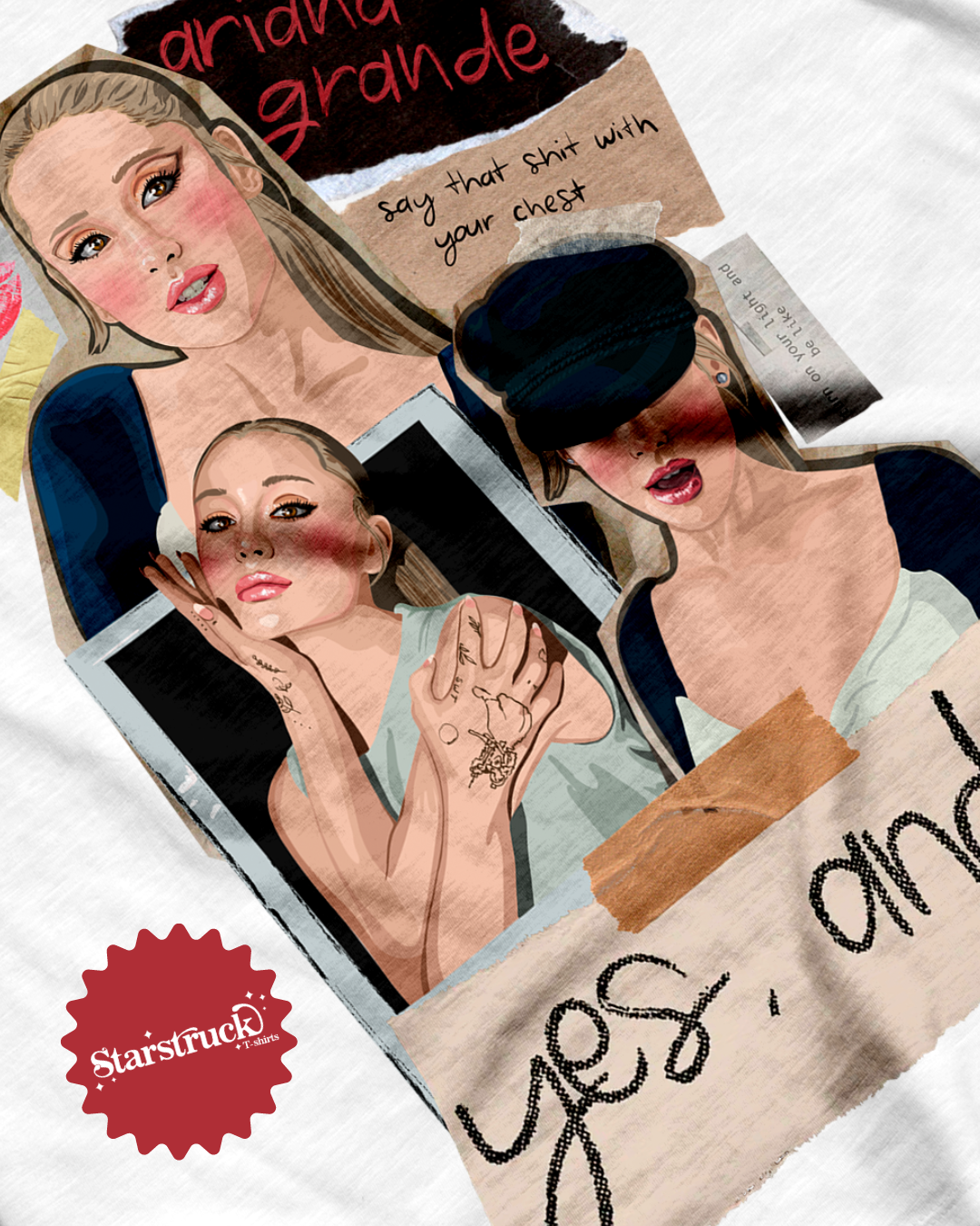 Playera Ariana Grande - Yes, and?