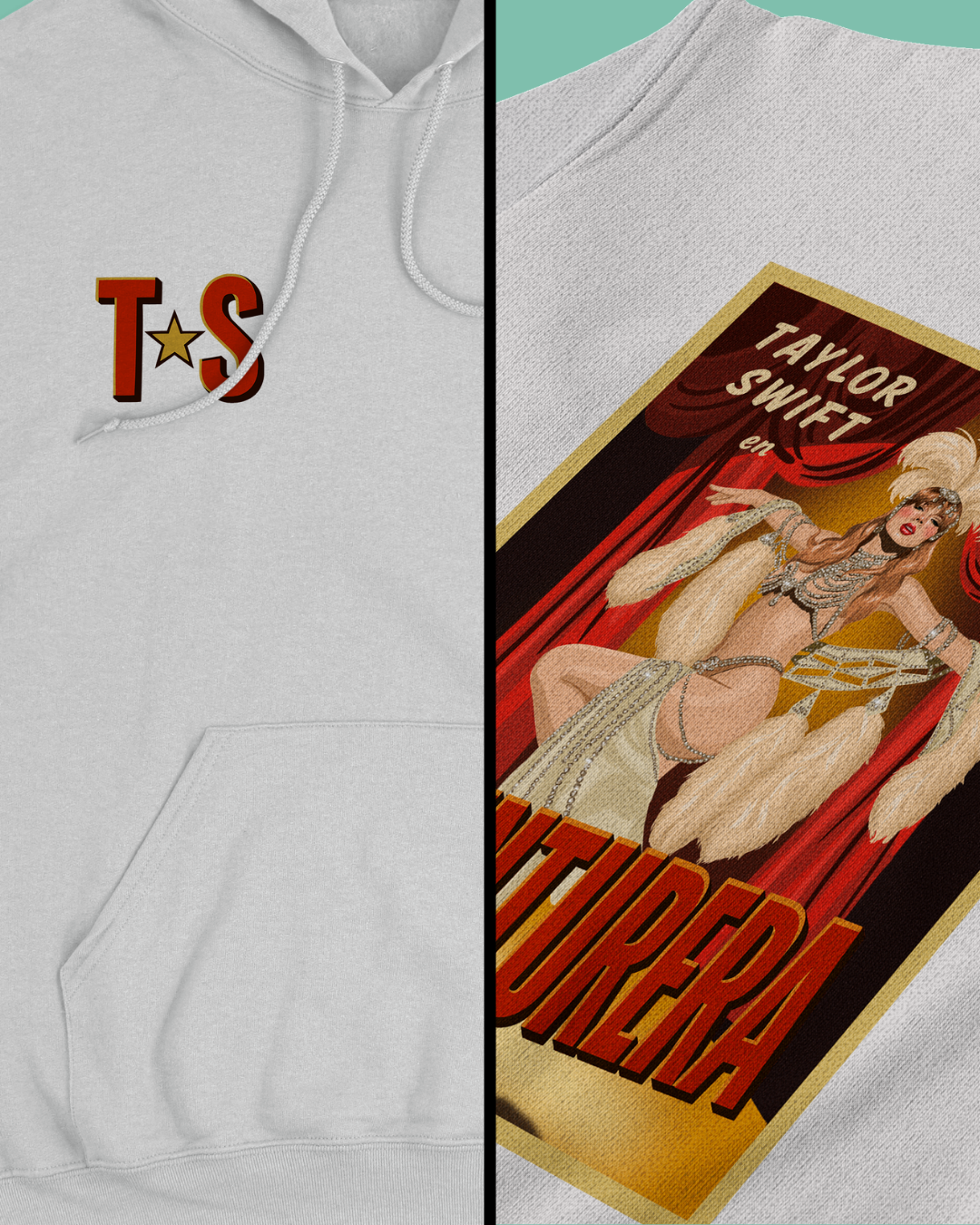 Sudadera con capucha Tl0as Aventurera T4ylor Sw1ft