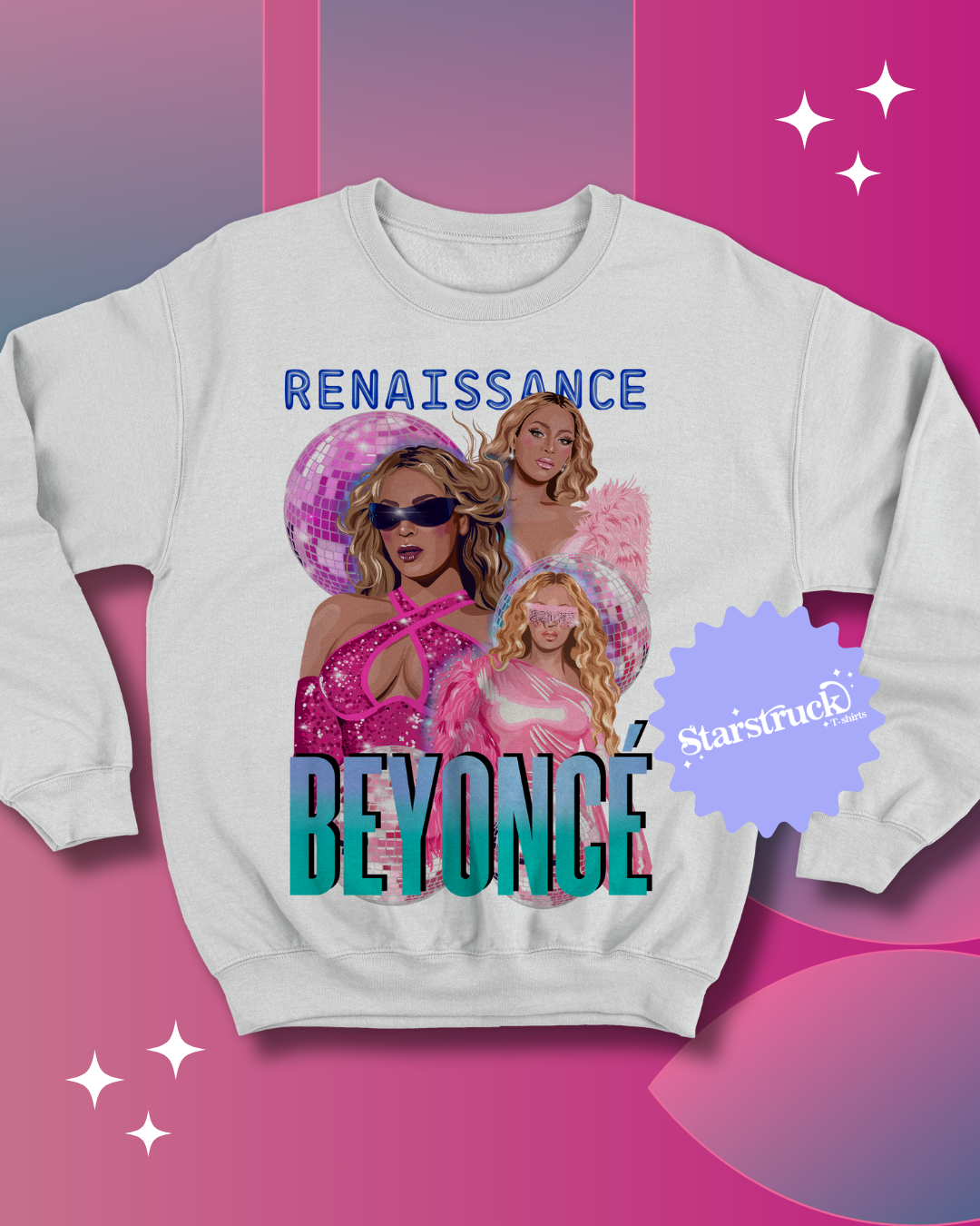 Sudadera Pink Renaissance