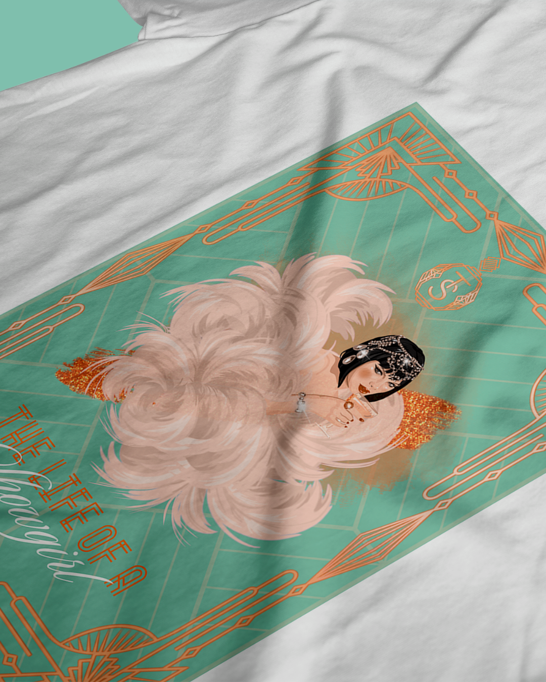 Playera Tl0as ArtDeco T4ylor Sw1ft