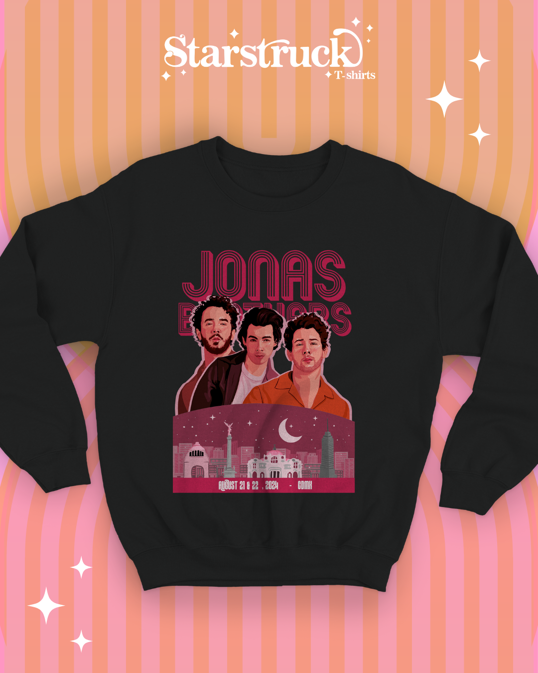 Sudadera Jonas Brothers CDMX