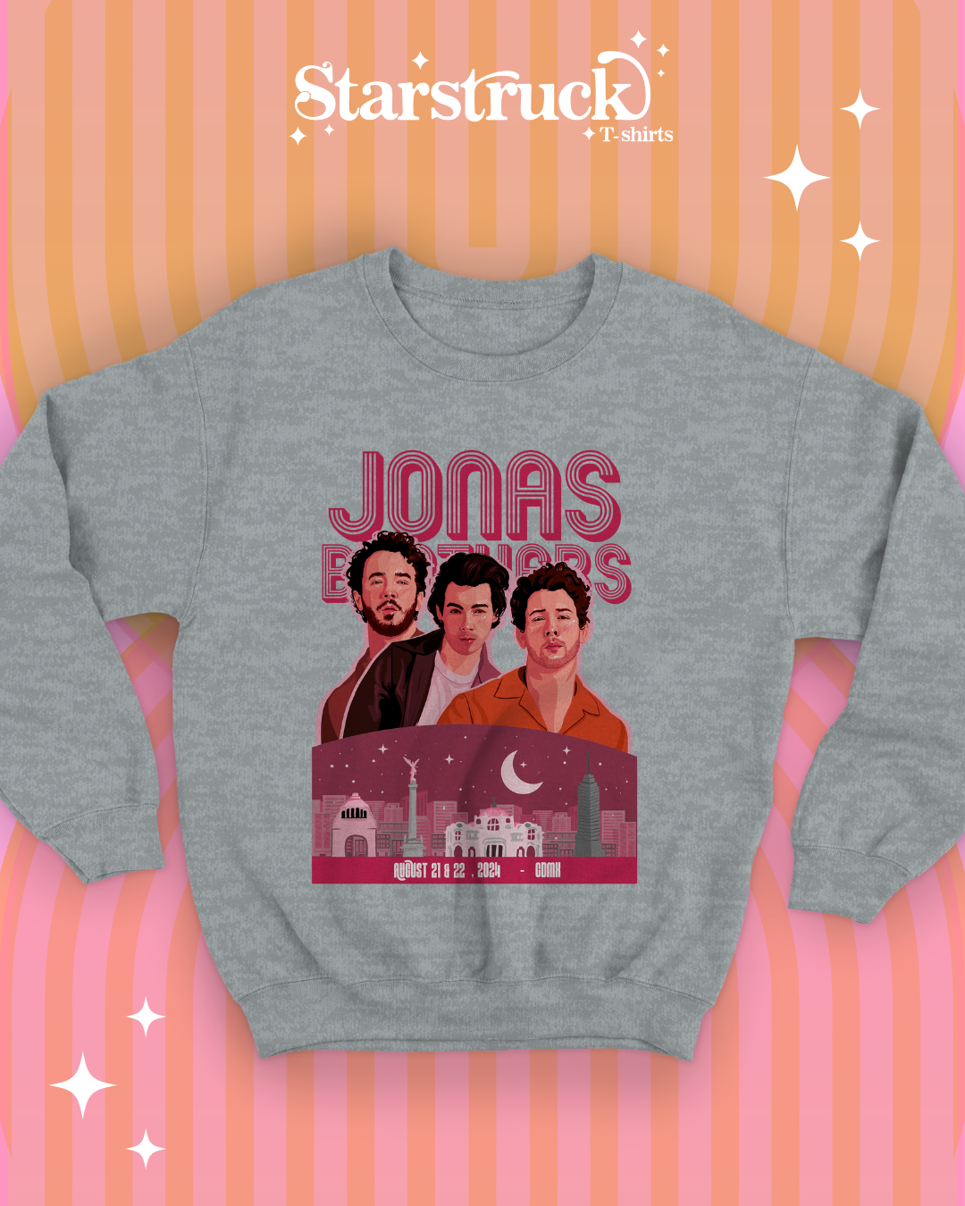 Sudadera Jonas Brothers CDMX