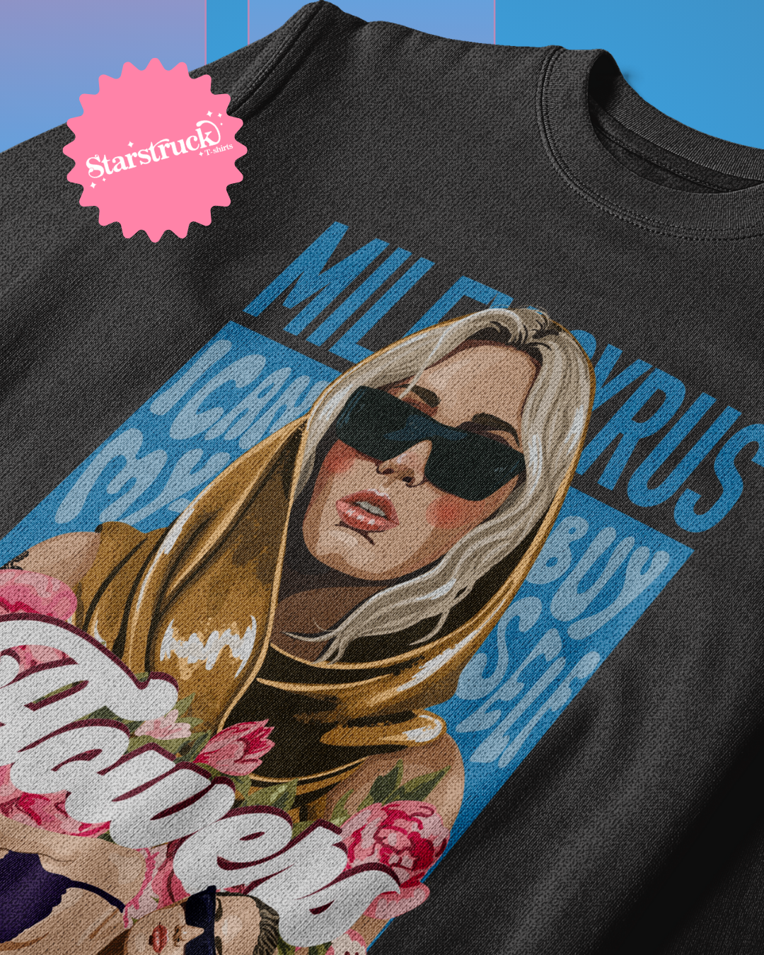 Sudadera Miley Cyrus - Flowers