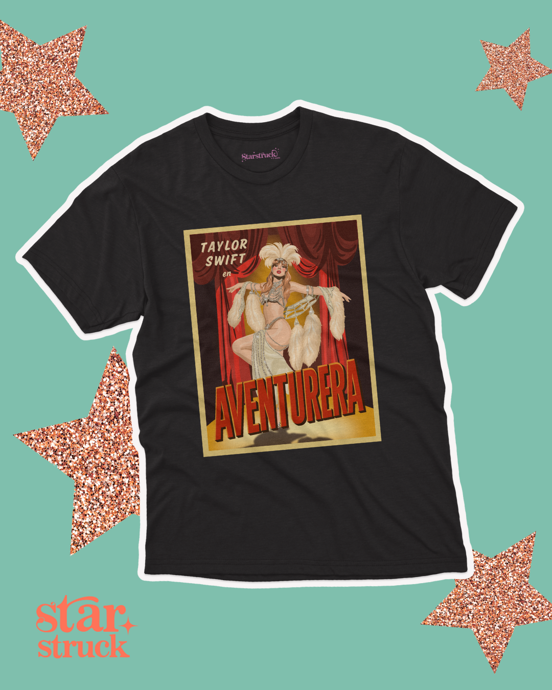 Playera Tl0as Aventurera T4ylor Sw1ft