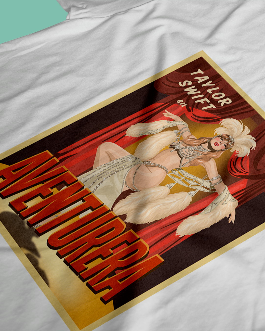 Playera Tl0as Aventurera T4ylor Sw1ft