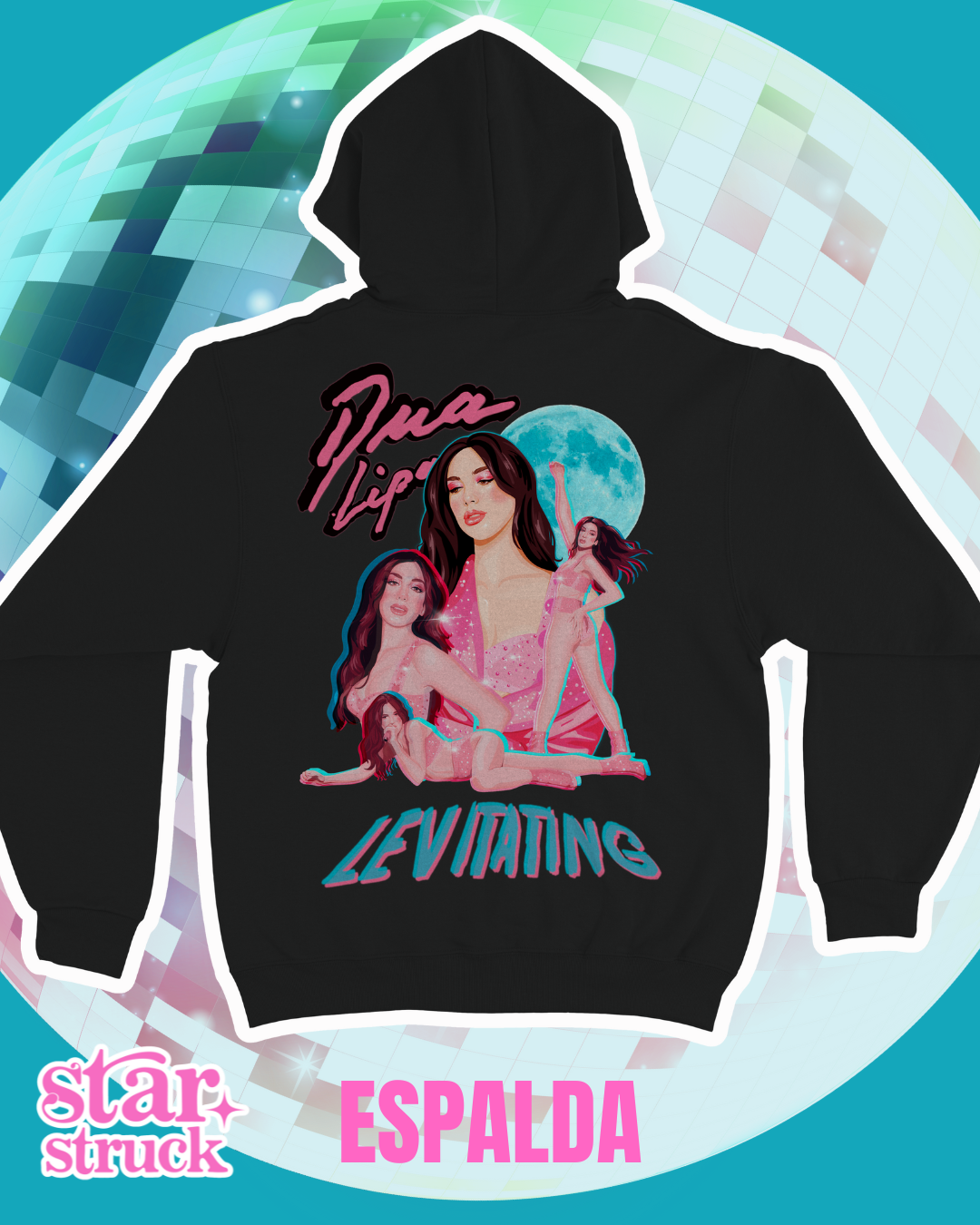 Sudadera c/Capucha Levitating Dua Lipa