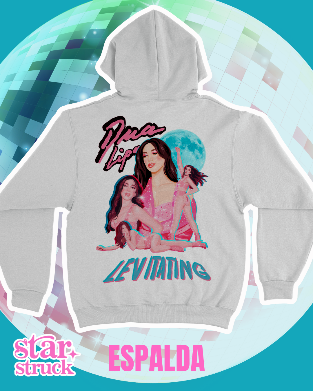 Sudadera c/Capucha Levitating Dua Lipa