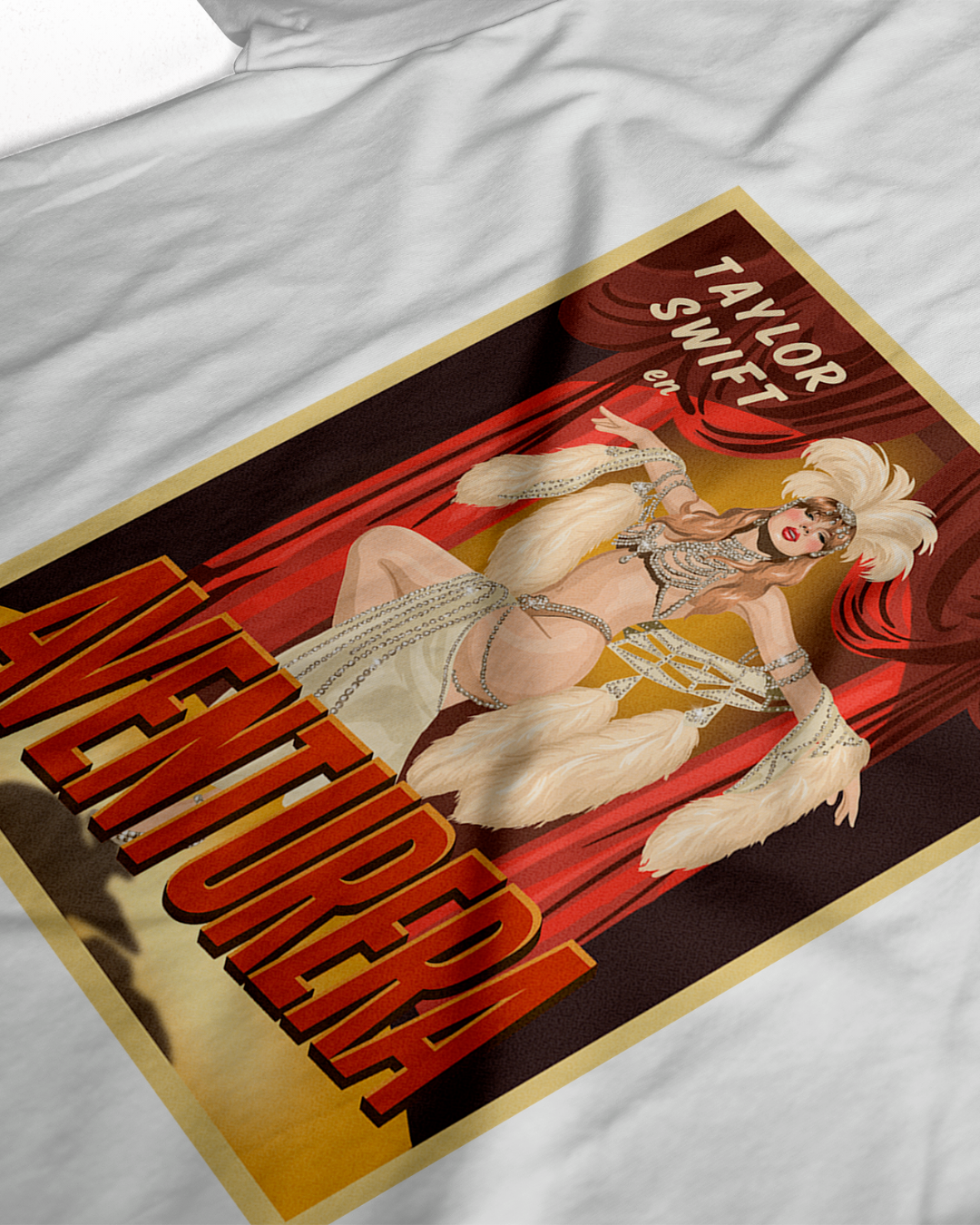 Playera Tl0as Aventurera T4ylor Sw1ft