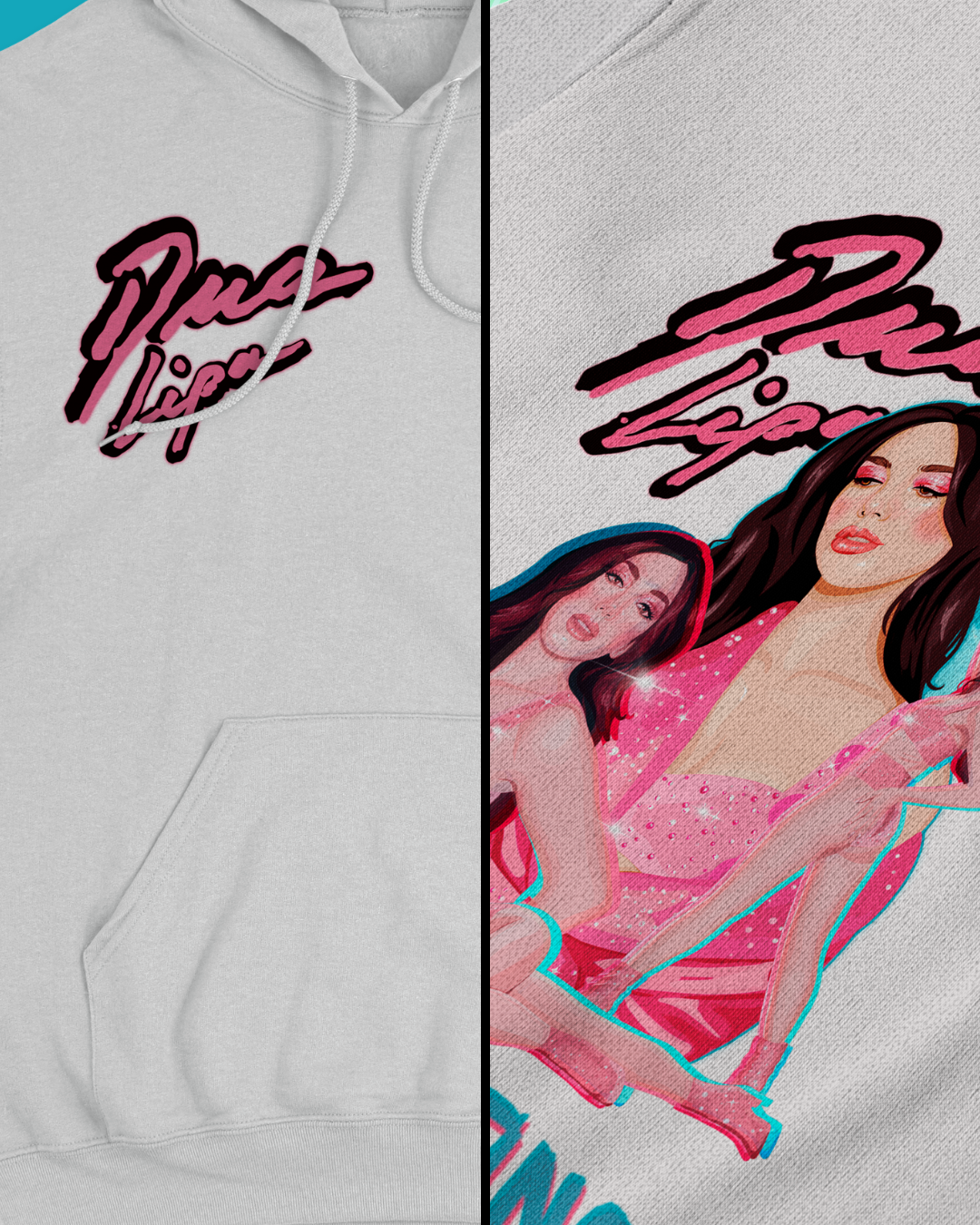 Sudadera c/Capucha Levitating Dua Lipa