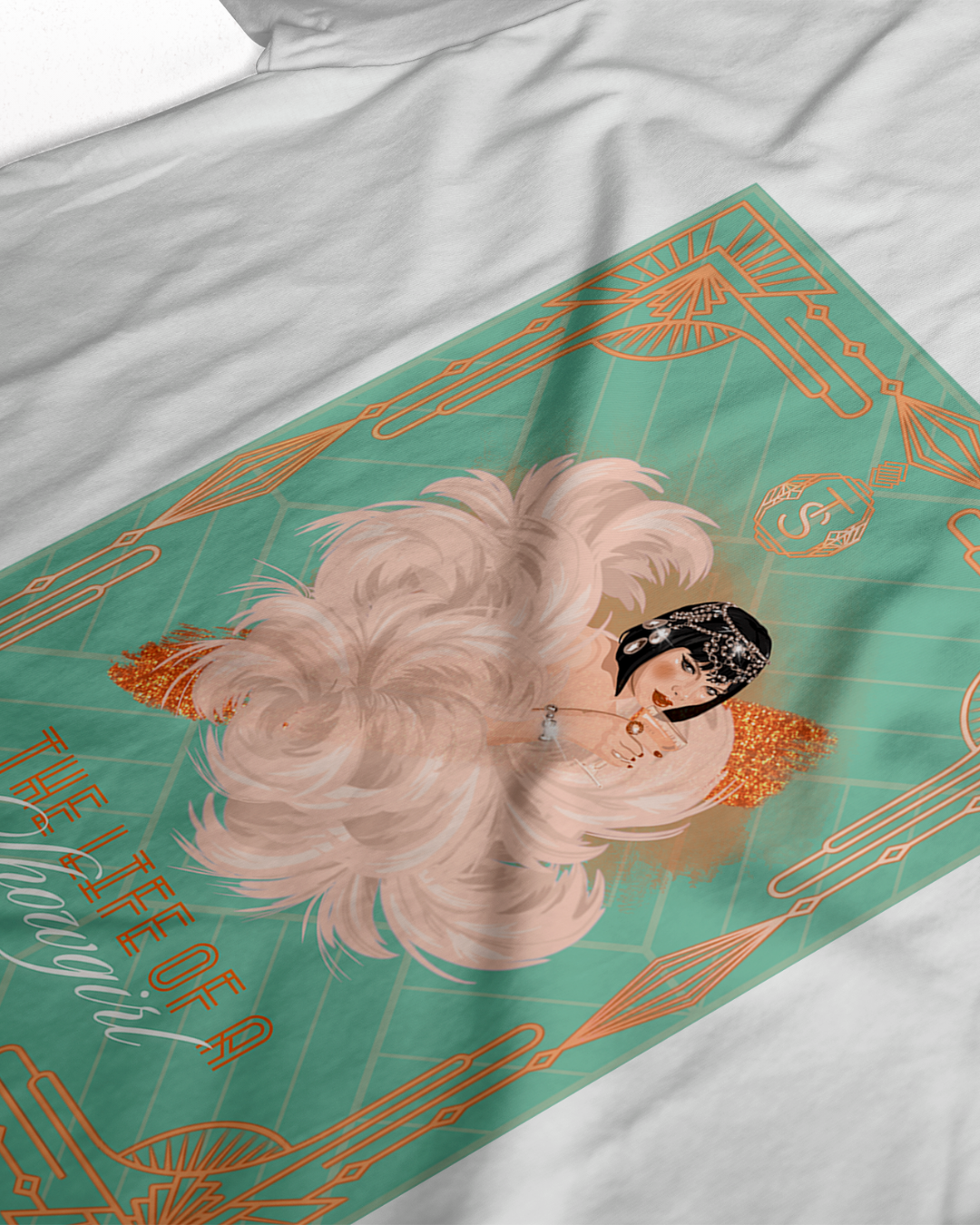 Playera Tl0as ArtDeco T4ylor Sw1ft