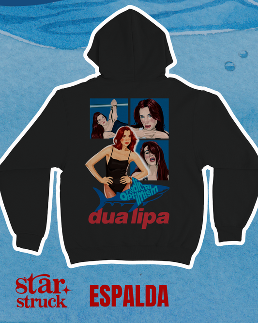 Sudadera c/Capucha Radical Optimism Dua Lipa