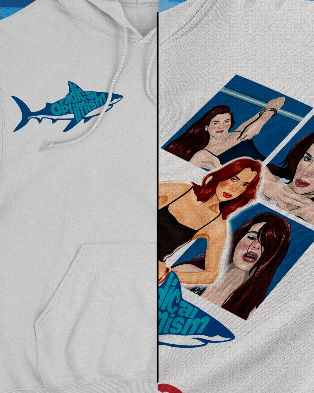 Sudadera c/Capucha Radical Optimism Dua Lipa