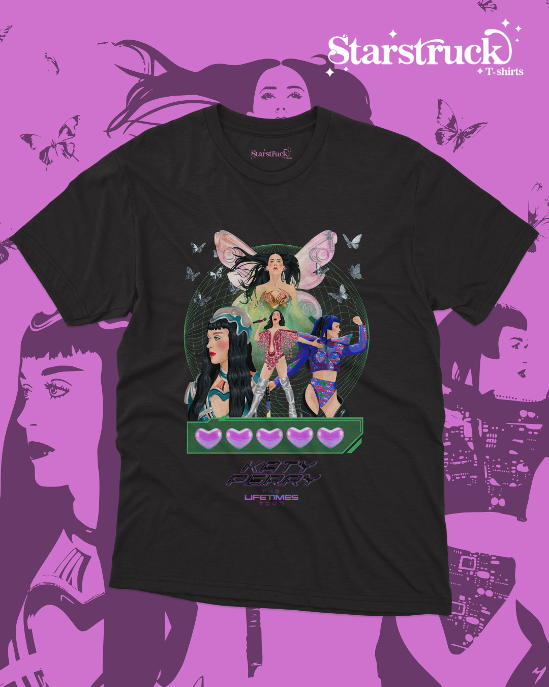 Playera Lifetimes Tour - Katy Perry