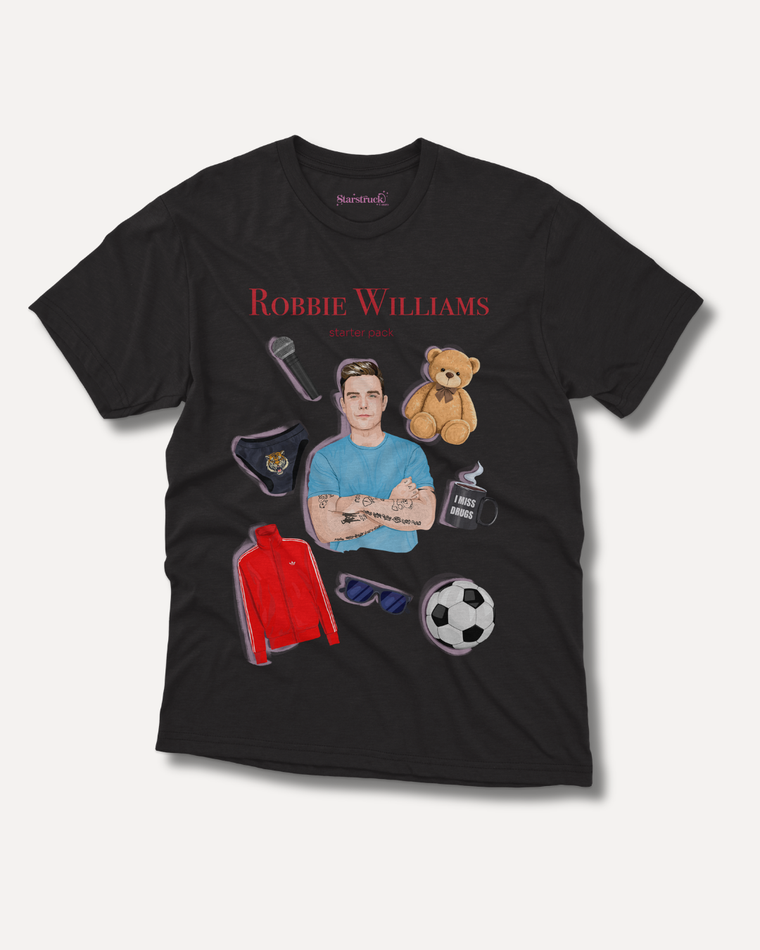 Playera Robbie Williams Starter Pack