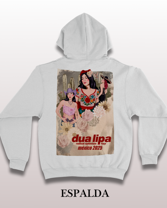 Sudadera c/Capucha Dua Lipa Mexicana