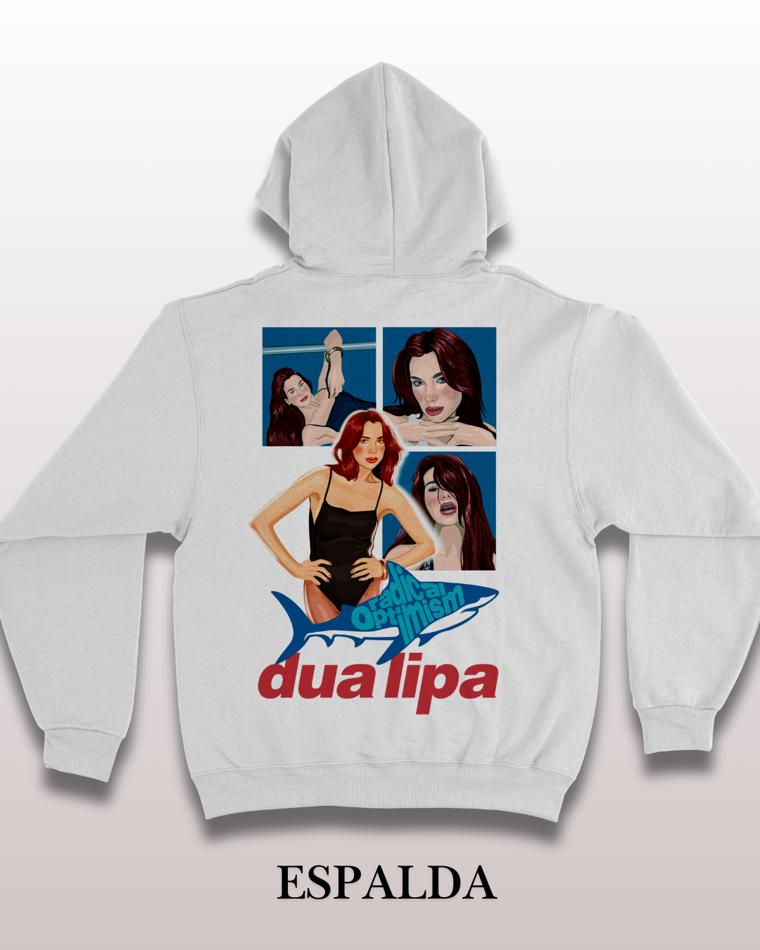 Sudadera c/Capucha Radical Optimism Dua Lipa