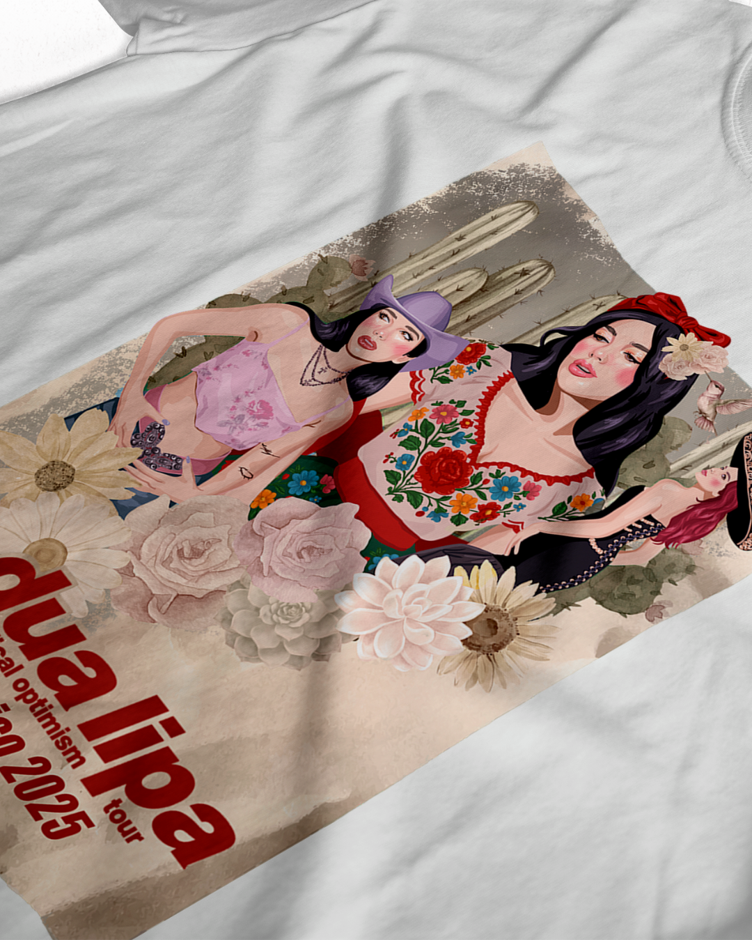 Playera Dua Lipa Mexicana