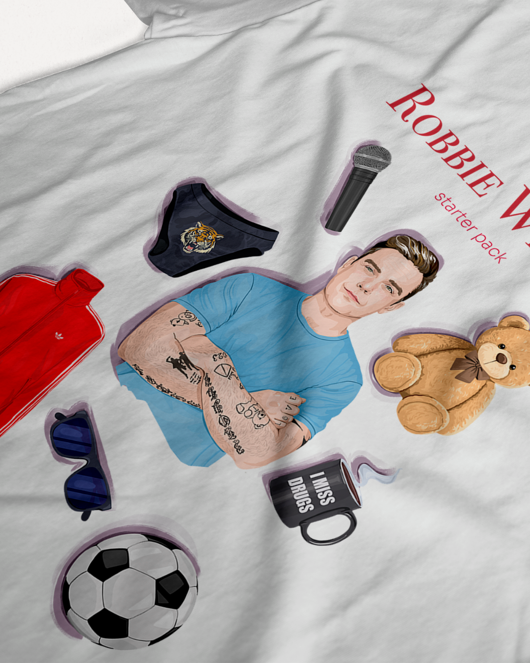 Playera Robbie Williams Starter Pack