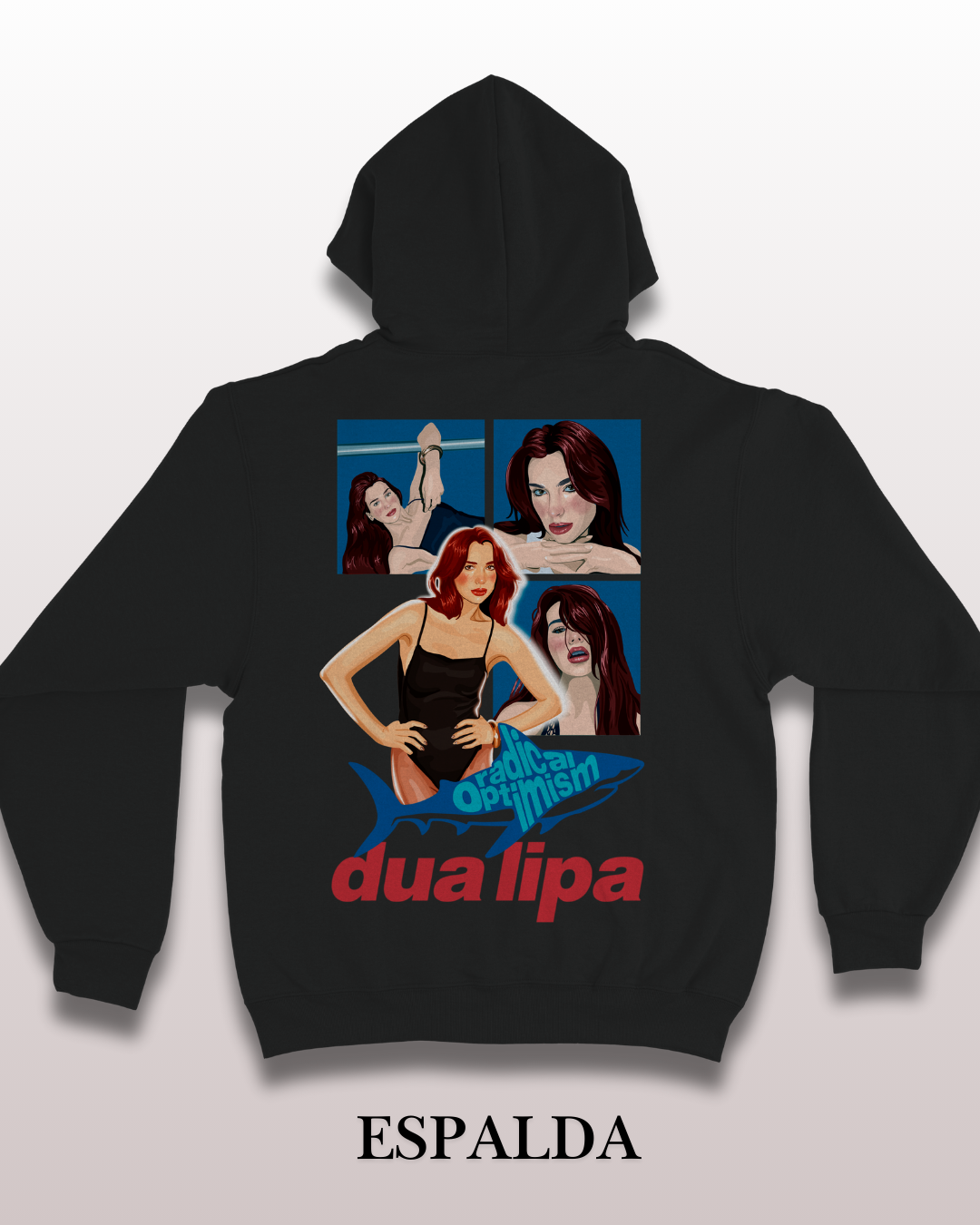 Sudadera c/Capucha Radical Optimism Dua Lipa