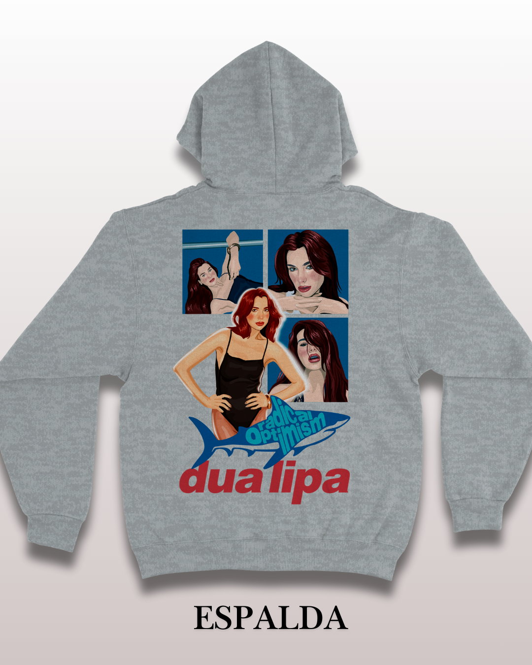 Sudadera c/Capucha Radical Optimism Dua Lipa