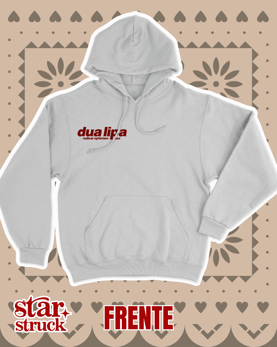 Sudadera c/Capucha Dua Lipa Mexicana