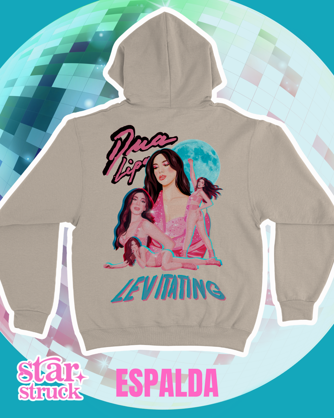 Sudadera c/Capucha Levitating Dua Lipa